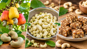 Protein and Mineral-Rich Cashew Sprout-Based Functional Snack: Cashew Sprout Healthy Bites