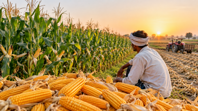 Maize Farming Cost Calculator से मक्का की खेती की लागत और मुनाफा